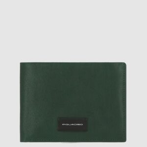 Portafoglio PIQUADARO uomo Harper Verde PU5760APR