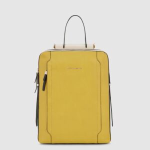 Zaino PIQUADRO porta computer Circle Giallo/verde CA4576W92