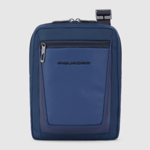 Borsello porta ipad® in tessuto riciclato CA1816W120 BLU