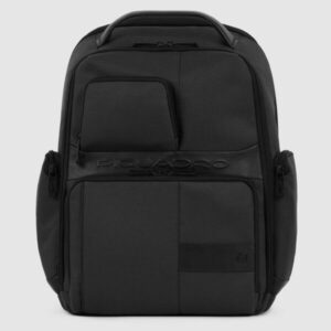 Zaino Piquadro WOLLEM Porta PC 15,6 in Pelle e Tessuto Nero CA6239W129BM N