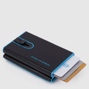 Compact wallet per banconote e carte di credito PP4891B2BLR N