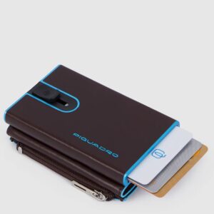 Compact wallet porta monete con sliding system PP5585B2BLR MO
