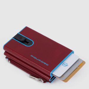Compact wallet porta monete con sliding system PP5585B2BLR R