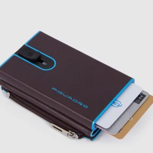 Compact wallet porta monete con sliding system PP5585B2BLR VIBL