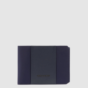 Portafoglio uomo con porta documenti PU1392BR2R BLU