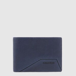 Portafoglio uomo con porta documenti PU1392W118R BLU