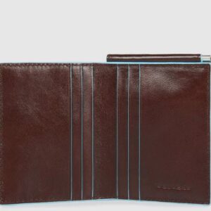 Portafoglio uomo verticale piccolo con fermasoldi PU3890B2\MO