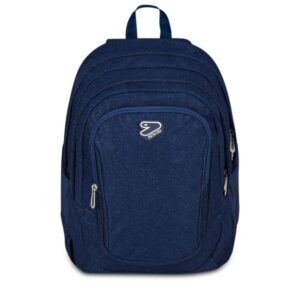 Zaino seven tech shiny doppio scomparto blu