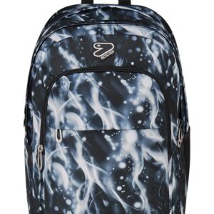 Zaino scuola Seven The Double Pro XXL Detach Jet Black